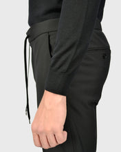 Load image into Gallery viewer, FRANCKINO SARTORIA FSS24 PL 4BDB-JOGGER 2PSU BLACK NEAPOLITAN SUIT