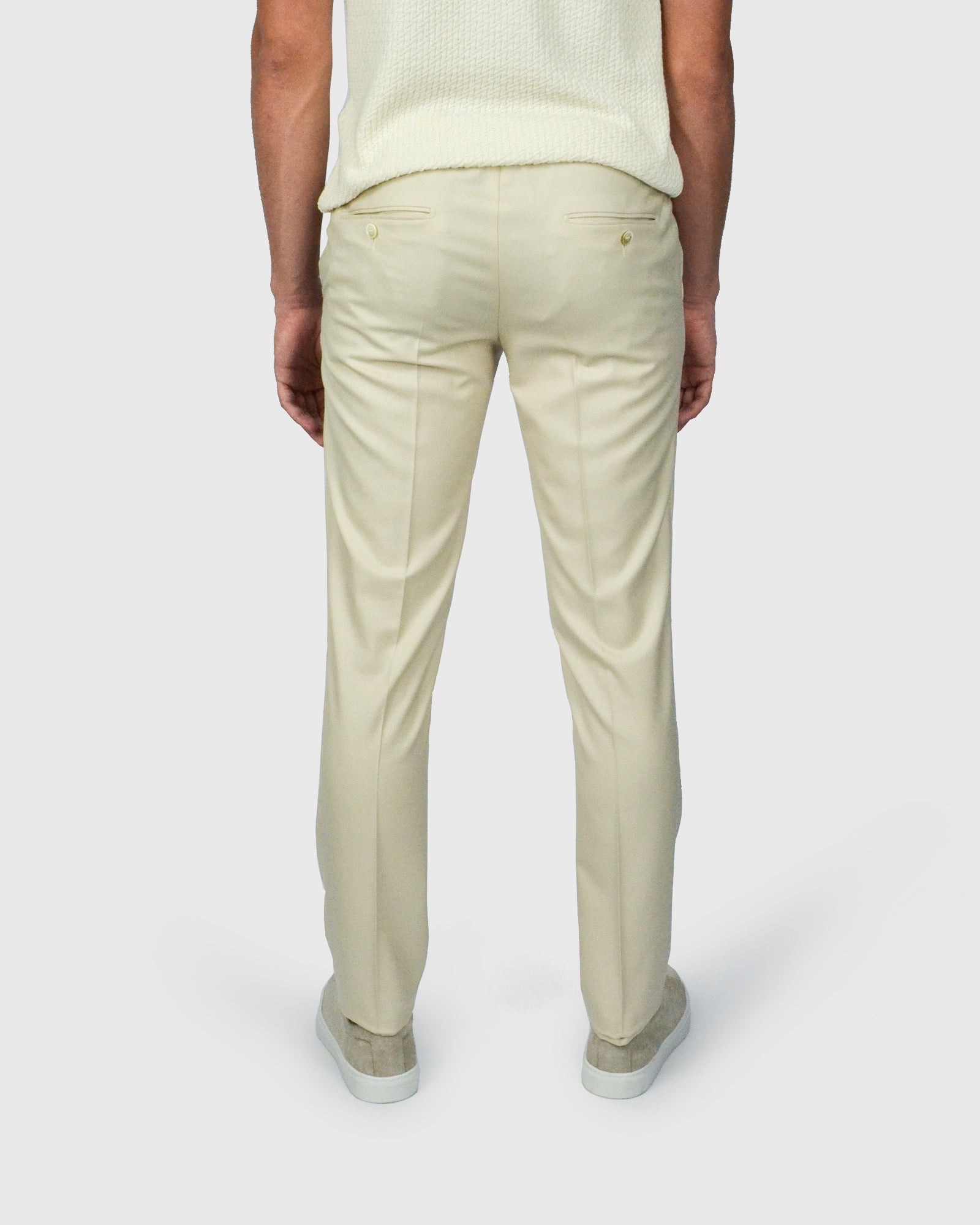 FRANCKINO SARTORIA FSS24 PLC JOGGER - CRM TROUSER
