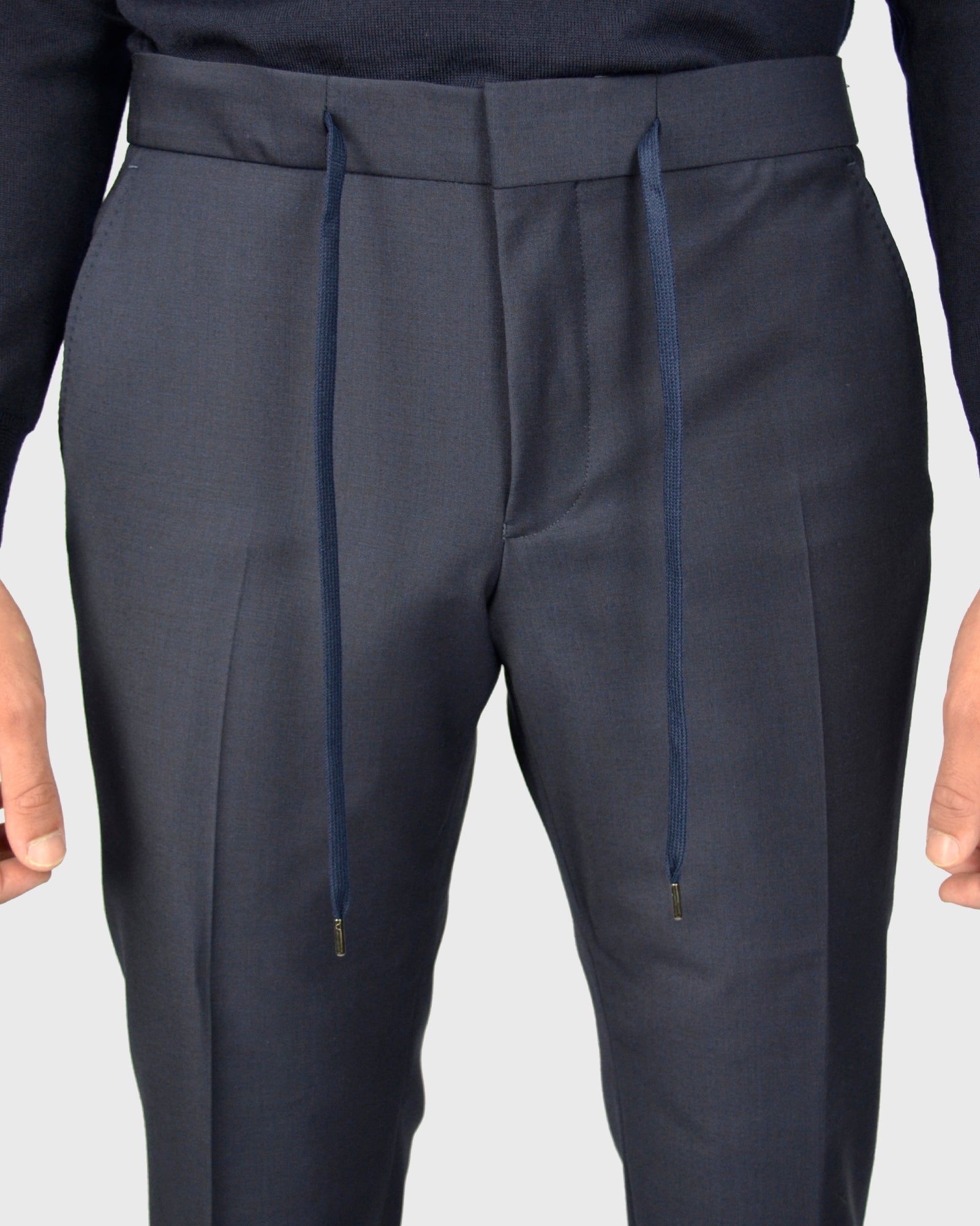FRANCKINO SARTORIA FSS24 PL 2BSB-JOGGER 2PSU NAVY NEAPOLITAN SUIT