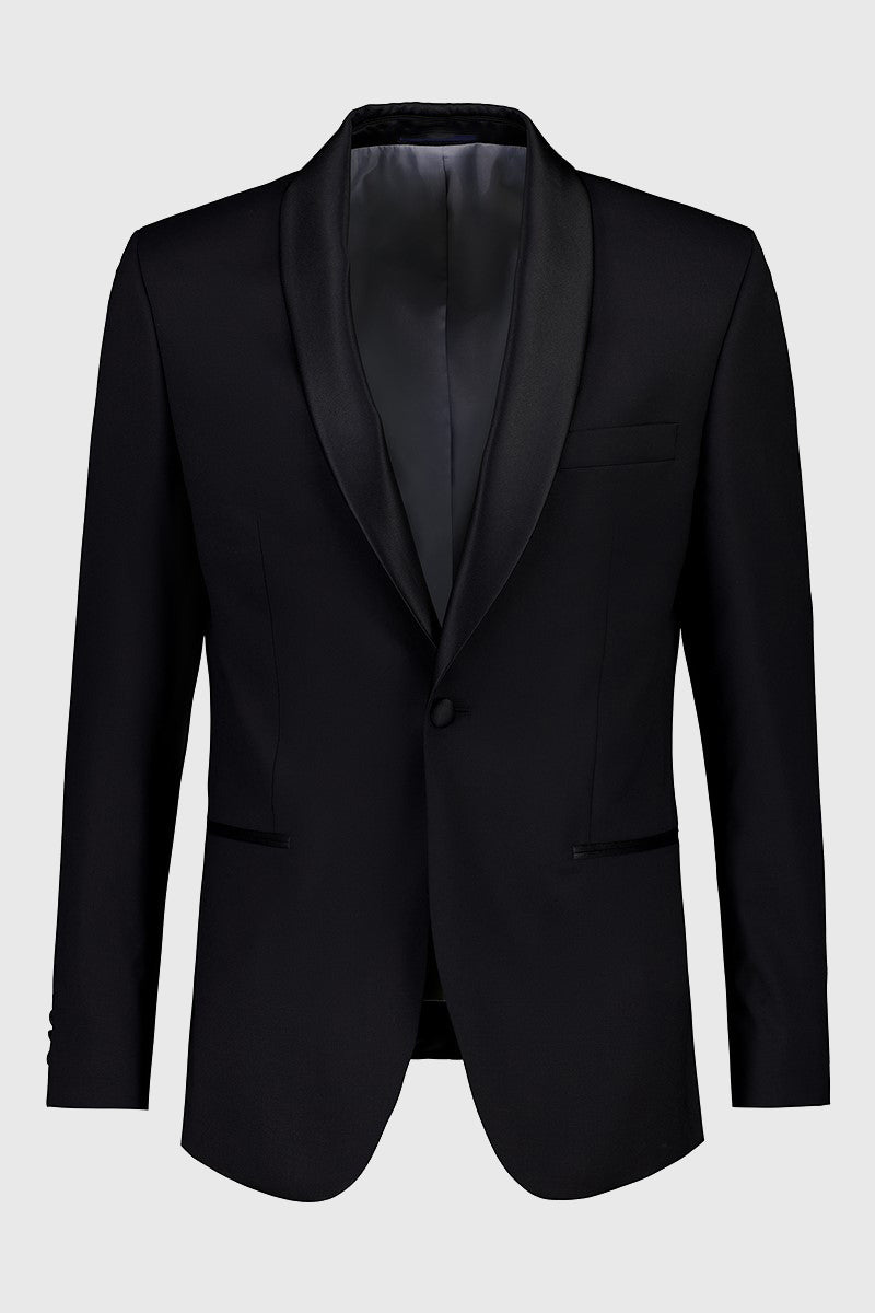 GIBSON F34087 BLACK ASTLEY TUX JACKET