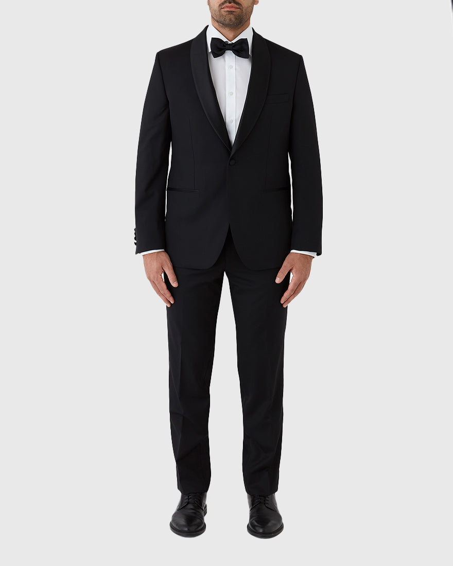 GIBSON F34087 ASTLEY BLACK 2 PIECE TUX SUIT