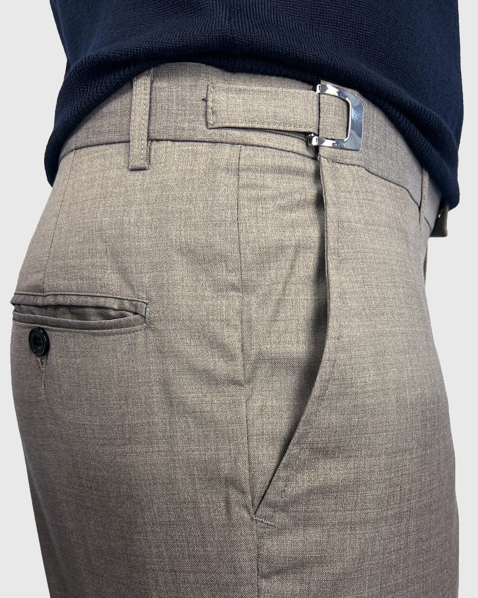 VINCENT & FRANKS W22VF-2164 SAND SLIM TROUSER