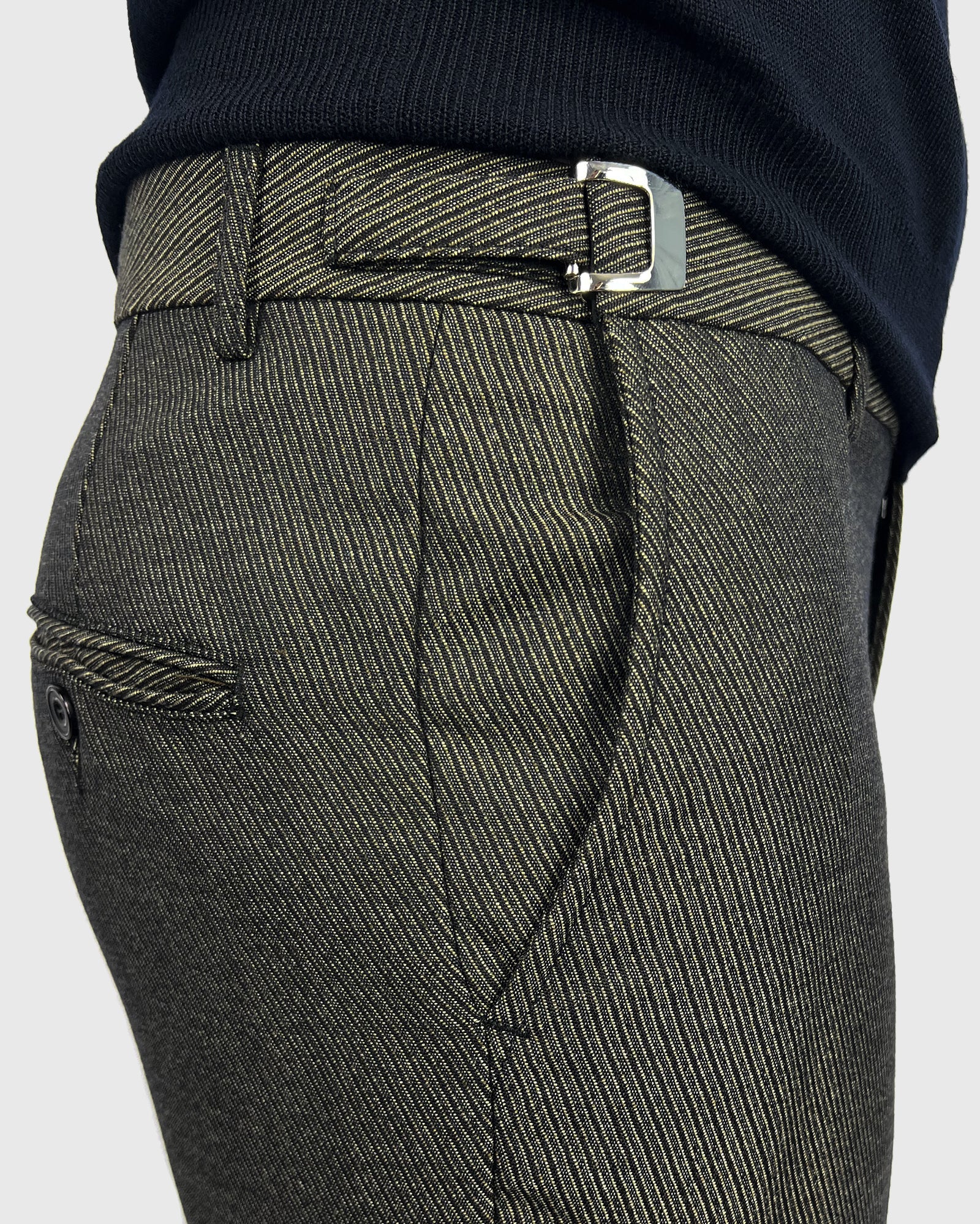 VINCENT & FRANKS W22VF-23601 BRN SLIM TROUSER