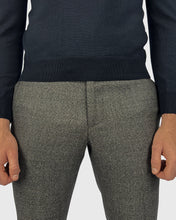 Load image into Gallery viewer, VINCENT & FRANKS S21701204/5 BRN CREPE SLIM TROUSER