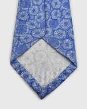 Load image into Gallery viewer, FRANCKINO SARTORIA SS22FS-11 UNTIPPED 3F BLUE SILK TIE