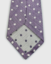 Load image into Gallery viewer, FRANCKINO SARTORIA SS22FS-12 UNTIPPED 3F PURPLE TIE
