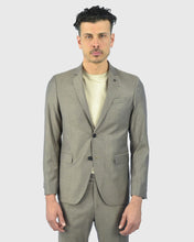 Load image into Gallery viewer, KARL LAGERFELD 105200 SAND HOUNDS-TOOTH SUIT