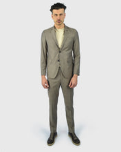 Load image into Gallery viewer, KARL LAGERFELD 105200 SAND HOUNDS-TOOTH SUIT