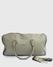 Load image into Gallery viewer, KARL LAGERFELD 8015930-410 SAND CALF LEATHER TRAVEL BAG