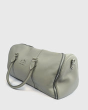 Load image into Gallery viewer, KARL LAGERFELD 8015930-410 SAND CALF LEATHER TRAVEL BAG