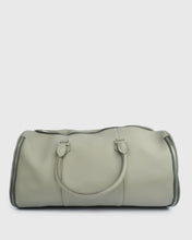 Load image into Gallery viewer, KARL LAGERFELD 8015930-410 SAND CALF LEATHER TRAVEL BAG
