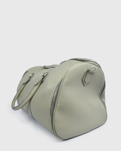Load image into Gallery viewer, KARL LAGERFELD 8015930-410 SAND CALF LEATHER TRAVEL BAG