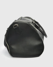 Load image into Gallery viewer, KARL LAGERFELD 8015930-990 BLACK CALF LEATHER TRAVEL BAG