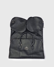 Load image into Gallery viewer, KARL LAGERFELD 8015930-990 BLACK CALF LEATHER TRAVEL BAG