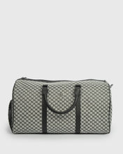 Load image into Gallery viewer, KARL LAGERFELD 805900-990 BLACK CANVAS OVERNIGHT BAG
