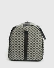 Load image into Gallery viewer, KARL LAGERFELD 805900-990 BLACK CANVAS OVERNIGHT BAG