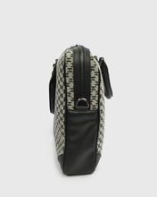 Load image into Gallery viewer, KARL LAGERFELD 805902-990 BLACK CANVAS LAPTOP BAG