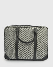 Load image into Gallery viewer, KARL LAGERFELD 805902-990 BLACK CANVAS LAPTOP BAG