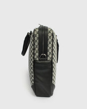 Load image into Gallery viewer, KARL LAGERFELD 805902-990 BLACK CANVAS LAPTOP BAG