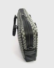 Load image into Gallery viewer, KARL LAGERFELD 805902-990 BLACK CANVAS LAPTOP BAG