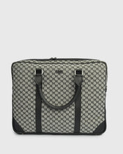 Load image into Gallery viewer, KARL LAGERFELD 805902-990 BLACK CANVAS LAPTOP BAG