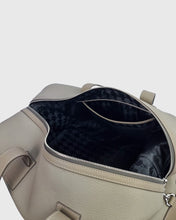 Load image into Gallery viewer, KARL LAGERFELD 815900-410 SAND CALF LEATHER OVERNIGHT BAG
