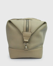 Load image into Gallery viewer, KARL LAGERFELD 815900-410 SAND CALF LEATHER OVERNIGHT BAG