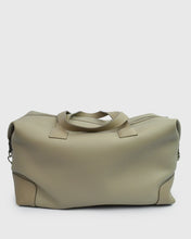 Load image into Gallery viewer, KARL LAGERFELD 815900-410 SAND CALF LEATHER OVERNIGHT BAG