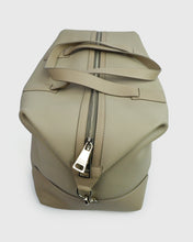 Load image into Gallery viewer, KARL LAGERFELD 815900-410 SAND CALF LEATHER OVERNIGHT BAG