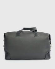 Load image into Gallery viewer, KARL LAGERFELD 815900-990 BLACK CALF LEATHER OVERNIGHT BAG
