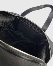Load image into Gallery viewer, KARL LAGERFELD 815900-990 BLACK CALF LEATHER OVERNIGHT BAG