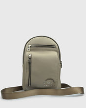 Load image into Gallery viewer, KARL LAGERFELD 815904-410 SAND CALF LEATHER CROSSBODY BAG