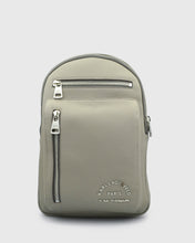 Load image into Gallery viewer, KARL LAGERFELD 815904-410 SAND CALF LEATHER CROSSBODY BAG