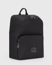 Load image into Gallery viewer, KARL LAGERFELD 815908-990 BLACK LEATHER BACKPACK