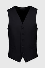 Load image into Gallery viewer, JOE BLACK FCK410 BLACK MAIL SUIT VEST