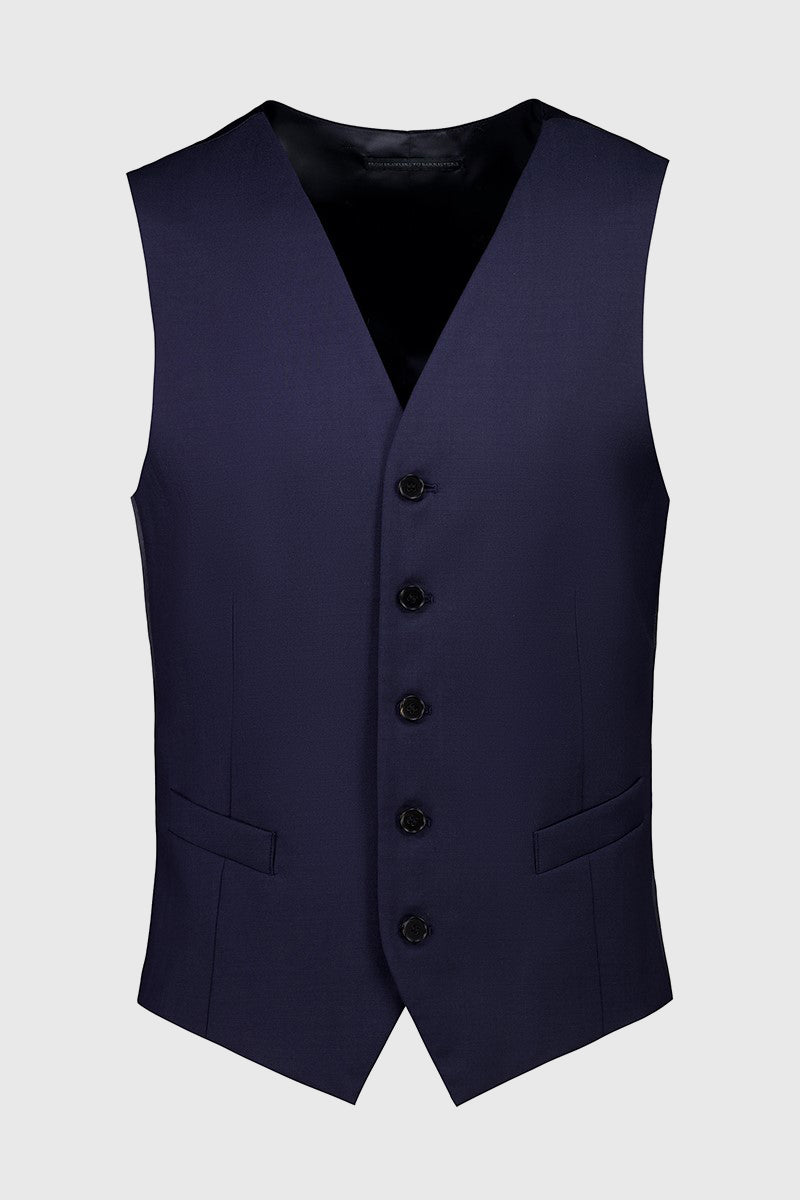 JOE BLACK FJV032-J NAVY MAIL VEST