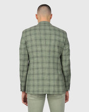 Load image into Gallery viewer, VINCENT & FRANKS VFFJQ850GR OLIVE CHECK JACKET