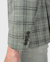 Load image into Gallery viewer, VINCENT & FRANKS VFFJQ850GR OLIVE CHECK JACKET