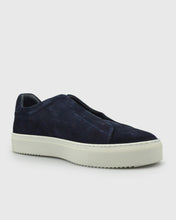 Load image into Gallery viewer, VINCENT & FRANKS S24VF-BRACESLIP NAVY SUEDE SNEAKER
