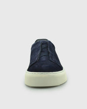 Load image into Gallery viewer, VINCENT & FRANKS S24VF-BRACESLIP NAVY SUEDE SNEAKER