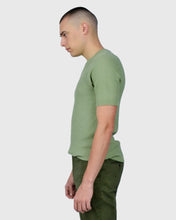 Load image into Gallery viewer, VINCENT & FRANKS S24VF2-SC AVOCADO SS ZIG-ZAG KNITTED CREW