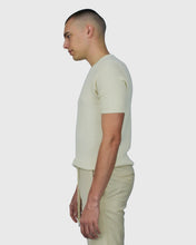 Load image into Gallery viewer, VINCENT & FRANKS S24VF2-SC CREAM SS ZIG-ZAG KNITTED CREW