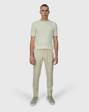 Load image into Gallery viewer, VINCENT & FRANKS S24VF2-SC CREAM SS ZIG-ZAG KNITTED CREW