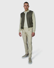 Load image into Gallery viewer, VINCENT & FRANKS SS24-1-507523 NAT-LATTE MILANO ZIP CARDIGAN