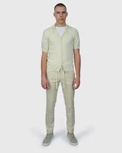 Load image into Gallery viewer, VINCENT & FRANKS SS24-2 SS/SLUB NATURAL KNITTED CARDIGAN