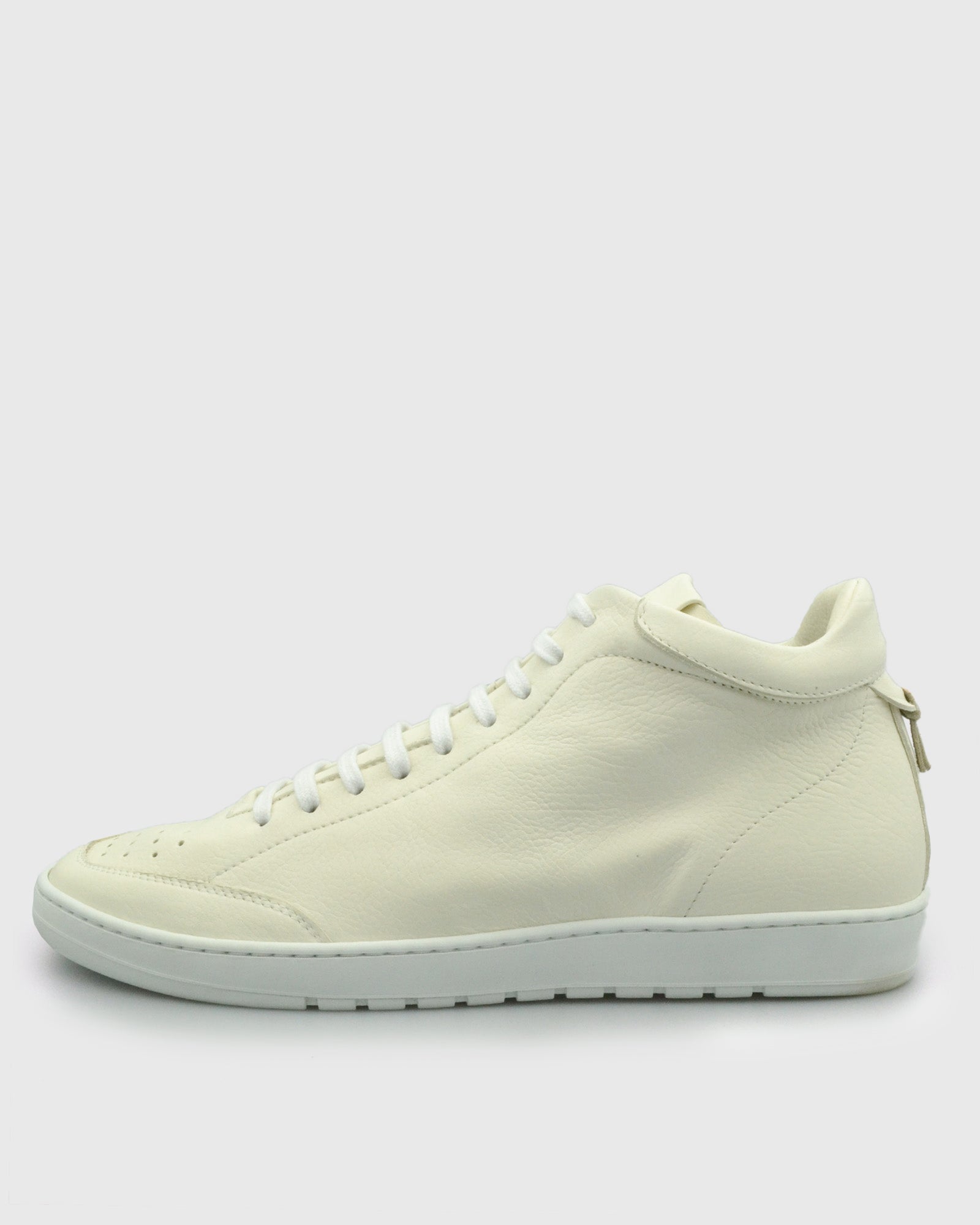 VINCENT & FRANKS VFW24XON WHITE CALF LEATHER SNEAKER