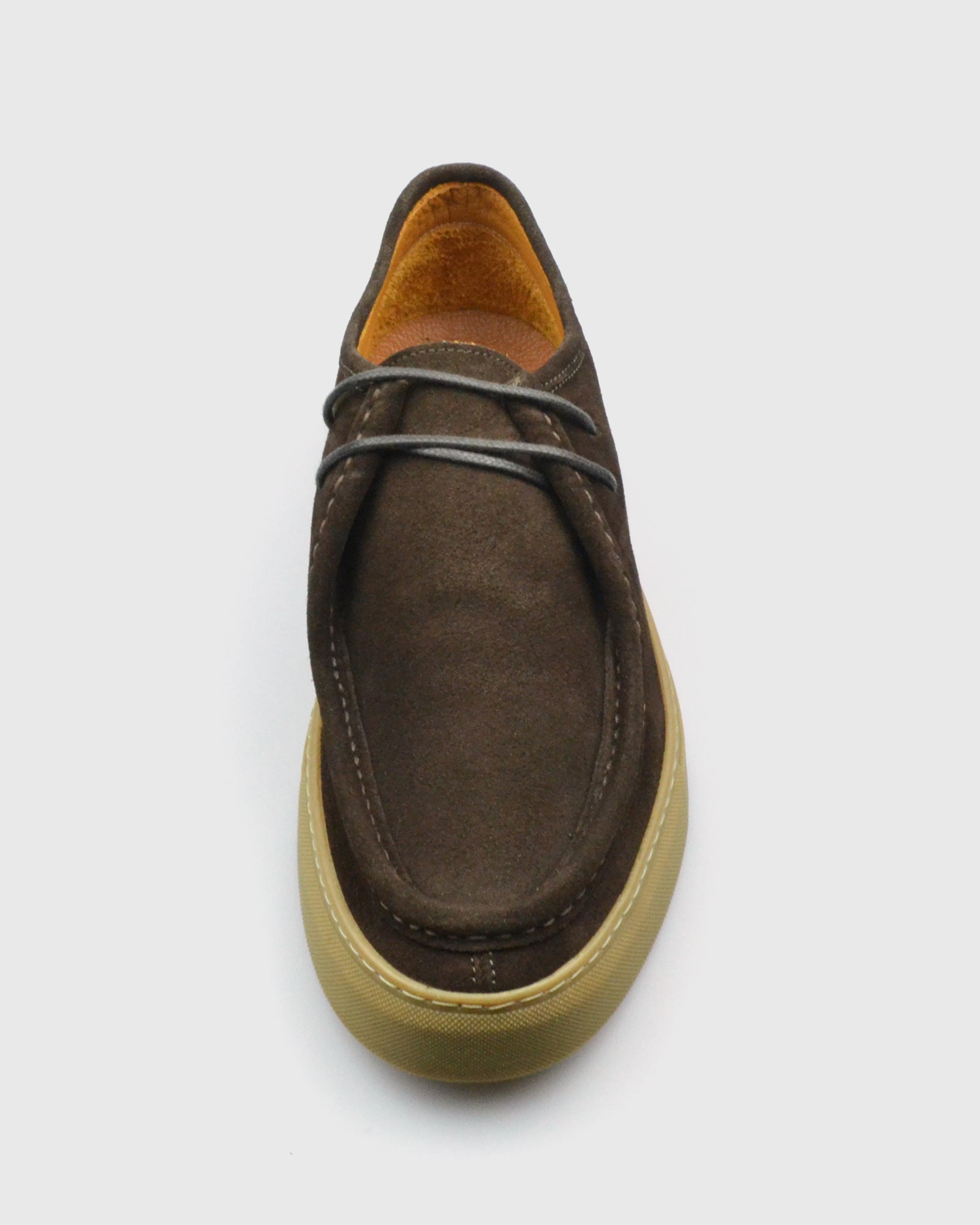 VINCENT & FRANKS W25VF-LACE BROWN SUEDE SNEAKER
