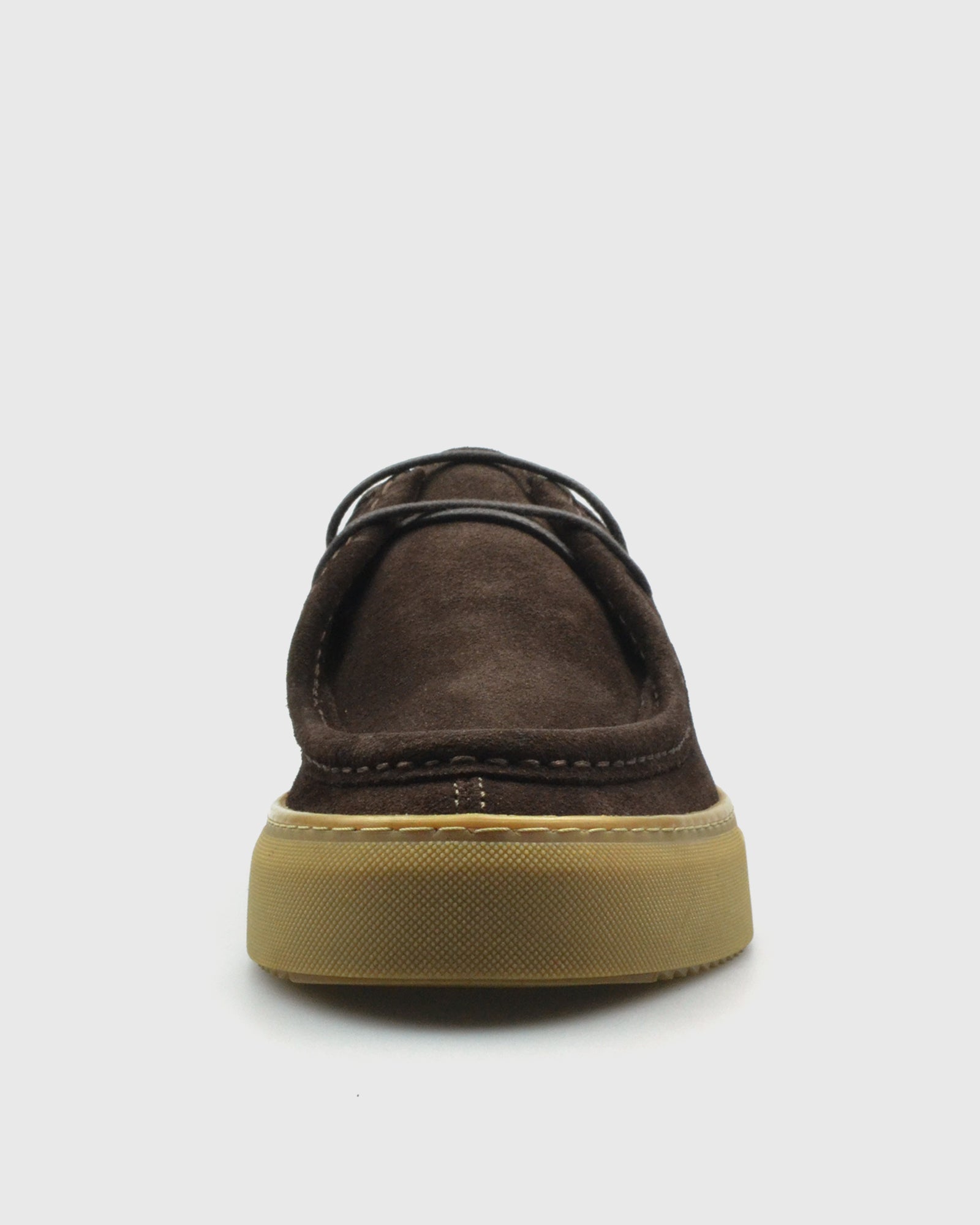 VINCENT & FRANKS W25VF-LACE BROWN SUEDE SNEAKER