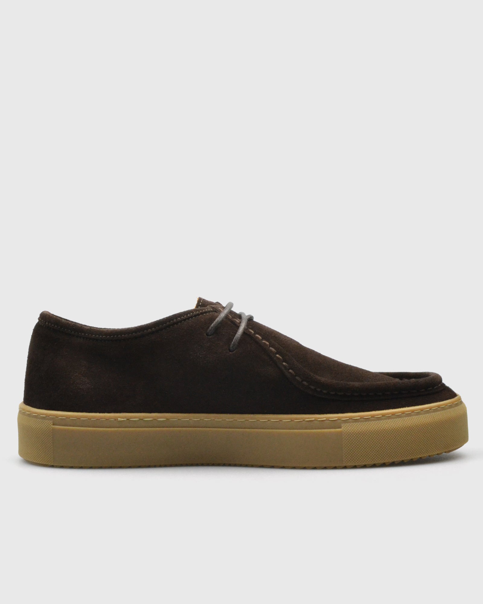 VINCENT & FRANKS W25VF-LACE BROWN SUEDE SNEAKER