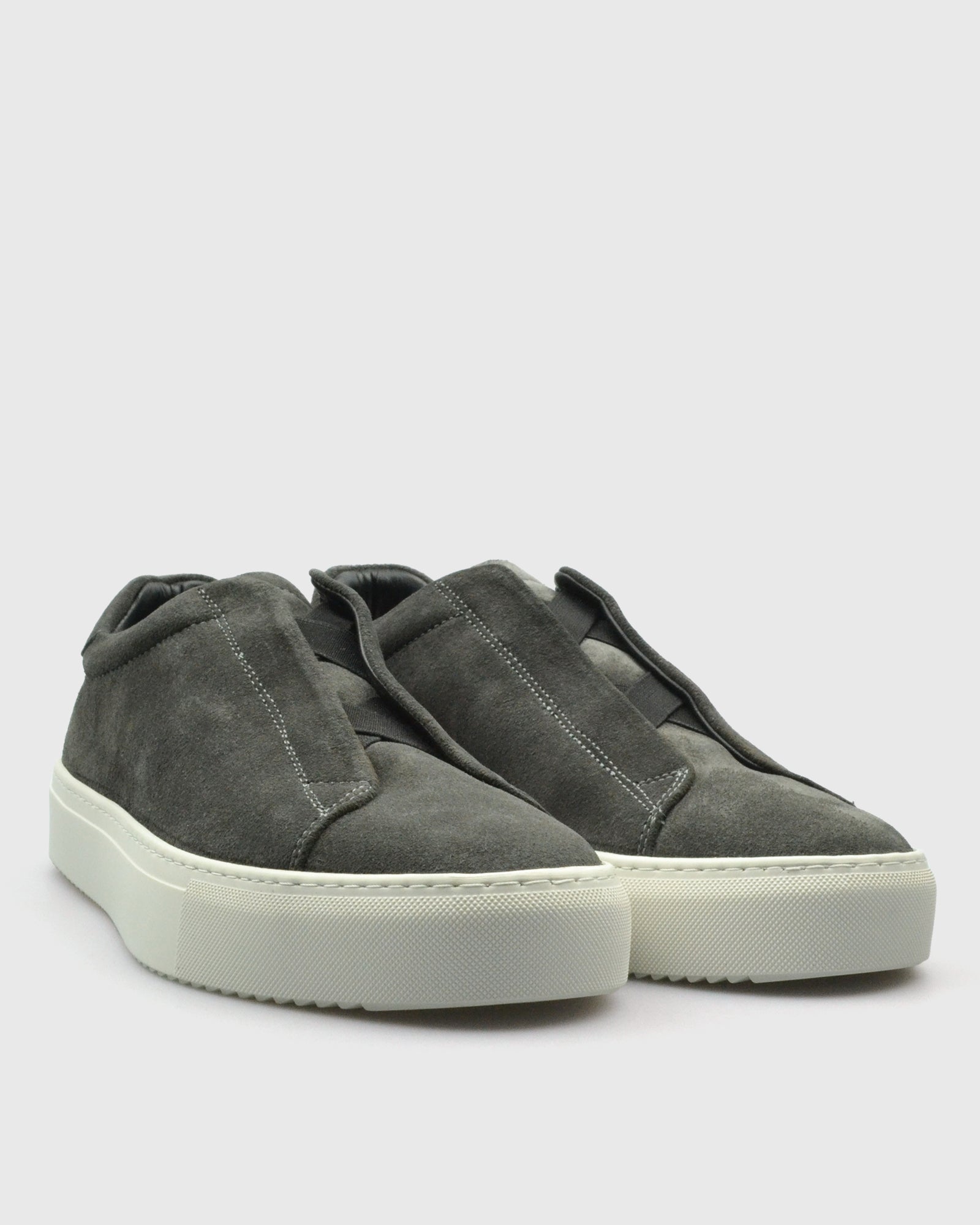 VINCENT & FRANKS W25VF-BRACESLIP D-GREY SUEDE SNEAKER